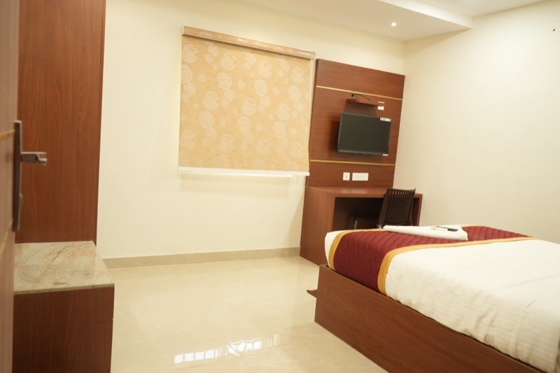 Premium King Suite at SRK Clasic seen from the doorway